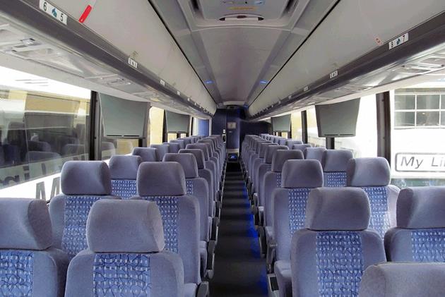 Charter Bus Rental Paterson 
